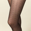 Collants fantaisie noir femme