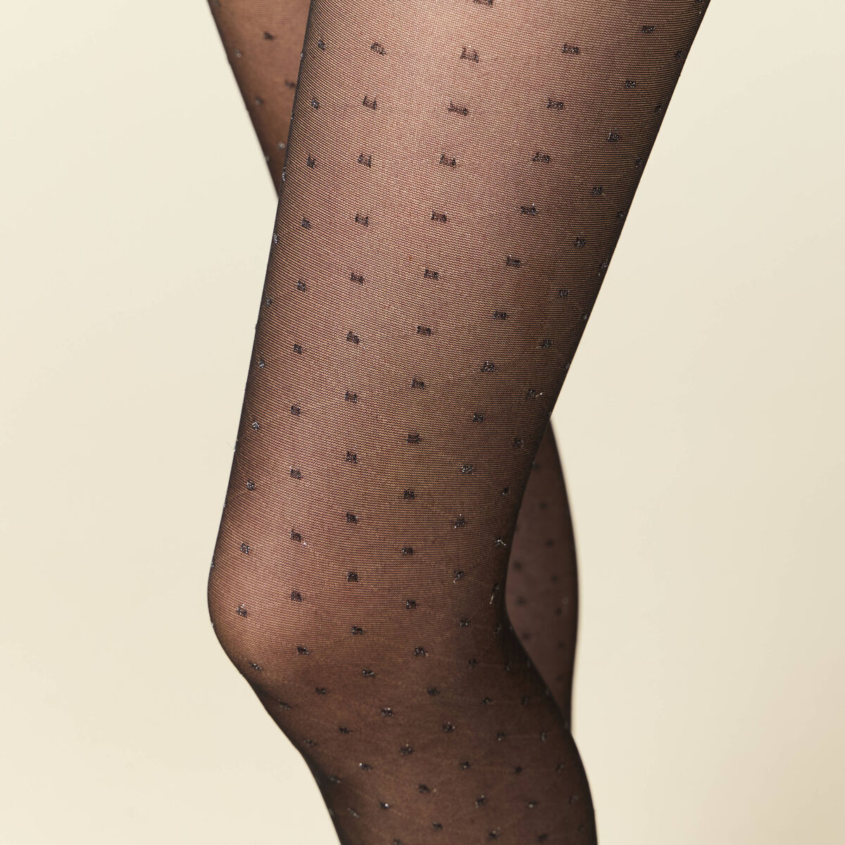 Collants fantaisie noir femme