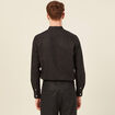 Chemise manches longues noir homme