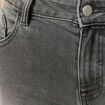 Jeans bootcut denim gris clair femme