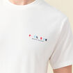 T-shirt éco-responsable ecru homme