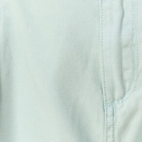 Short paperbag ceinturé vert pastel femme
