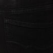 Jeans bootcut denim noir femme