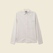 Chemise boyfriend en coton ecru homme