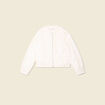 Veste broderie anglaise ecru femme