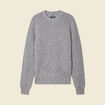 Pull manches longues gris homme