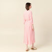 Robe chemise éco-responsable rouge femme