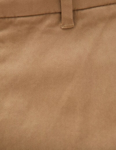 Pantalon coupe large vert kaki homme