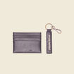 Porte-cartes et porte-clés noir homme