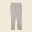 Pantalon chino gris foncé homme