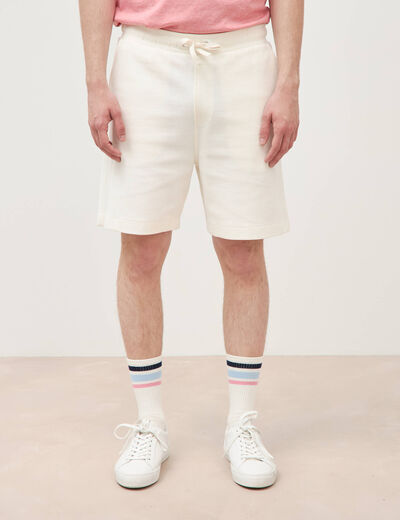 Short ecru homme