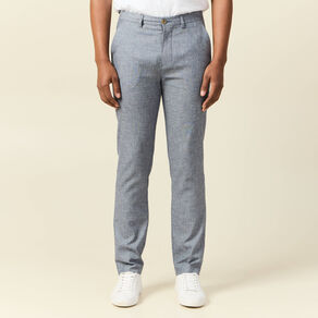 Pantalon chino bleu marine homme