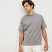 T-shirt en coton gris homme