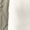 Blouson à capuche ecru homme