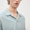 Polo manches courtes vert clair homme