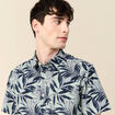 Chemise manches courtes vert homme