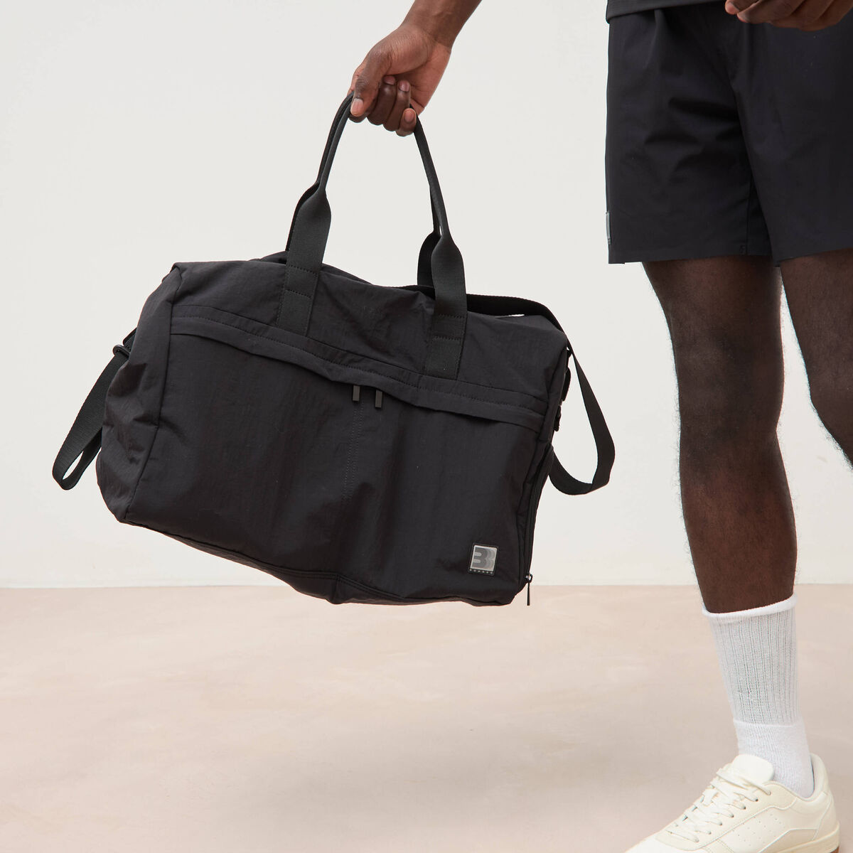 Sac avec doublure noir homme