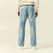 Jeans regular longueur 32 en coton bleu homme