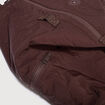 Sac &agrave; dos pliss&eacute; avec doublure bordeaux femme