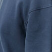 Sweat manches longues en coton bleu marine homme