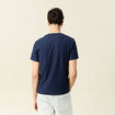 T-shirt manches courtes bleu marine homme