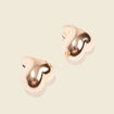 Boucles d'oreilles clous couleur or femme