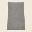 Écharpe tricotée vert kaki femme
