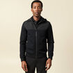 Sweat zipp&eacute; &agrave; capuche vert fonc&eacute; homme