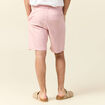Bermuda chino rose pastel homme