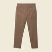Pantalon chino 7/8ème taupe homme