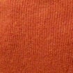 Gilet manches longues col rond marron cognac femme