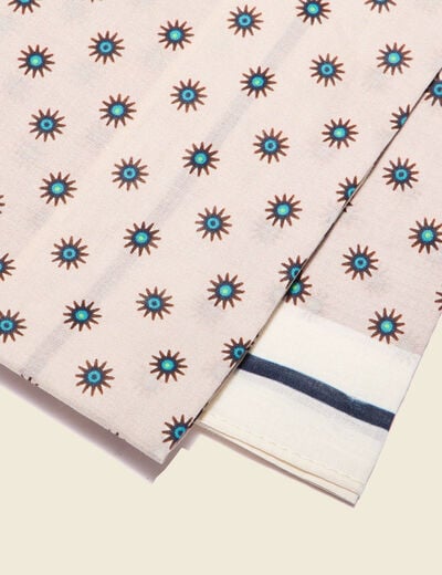 Foulard beige homme