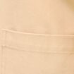 Veste manches longues col classique taupe femme