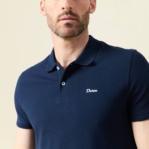 polo manches courtes bleu marine homme Polo manches courtes bleu marine homme