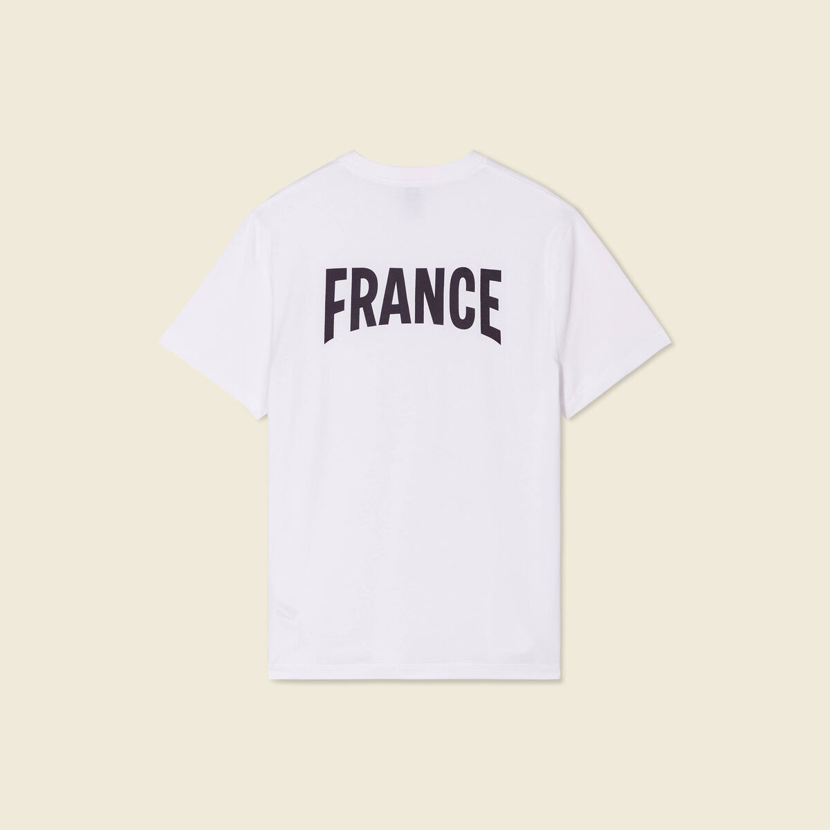 T-shirt manches courtes blanc homme