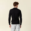 Pull manches longues noir homme
