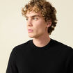 T-shirt en coton noir homme