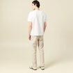 T-shirt en coton ecru homme
