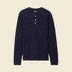 T-shirt manches longues bleu marine homme