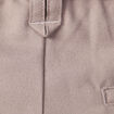 Pantalon large avec pinces gris femme