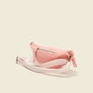 Sac banane velours côtelé rose pastel femme