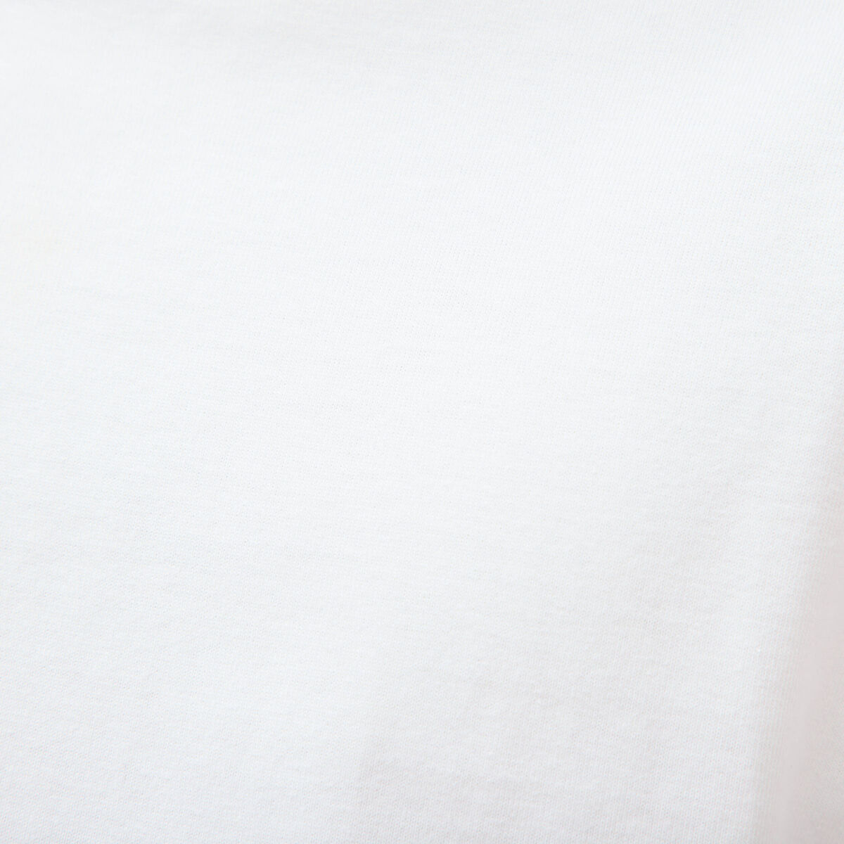 T-shirt en coton manches longues blanc homme
