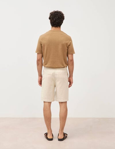 Bermuda ecru homme