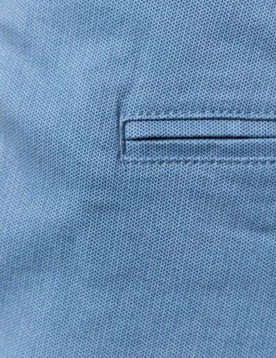 Pantalon chino slim bleu foncé homme