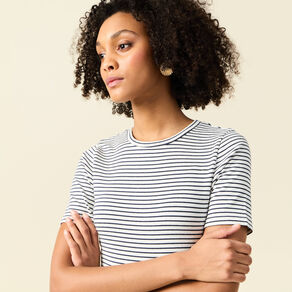 t shirt manches courtes bleu femme T-shirt manches courtes bleu femme