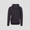 Gilet manches longues zippé noir homme