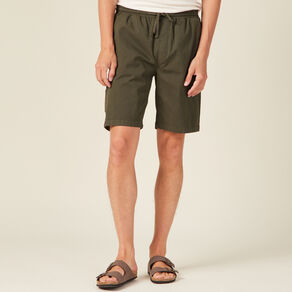 Bermuda droit velours gris foncé homme