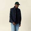 Doudoune sans manches bleu marine homme