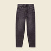 Jeans mom 7/8ème denim gris femme