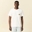T-shirt manches courtes ecru homme